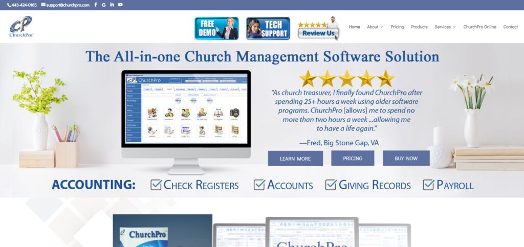 Church Accounting Software Reviews